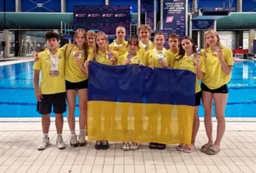 Україна здобула 14 нагород на Чемпіонаті Європи зі стрибків у воду серед юніорів