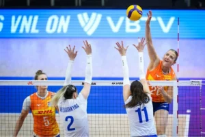 Жіноча збірна України програла Нідерландам у волейбольній Лізі націй