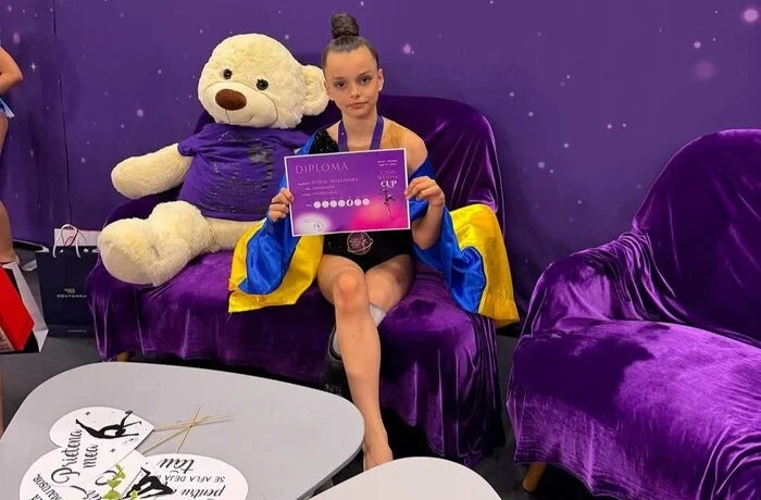 Українська гімнастка з протезом виграла золото на турнірі в Румунії