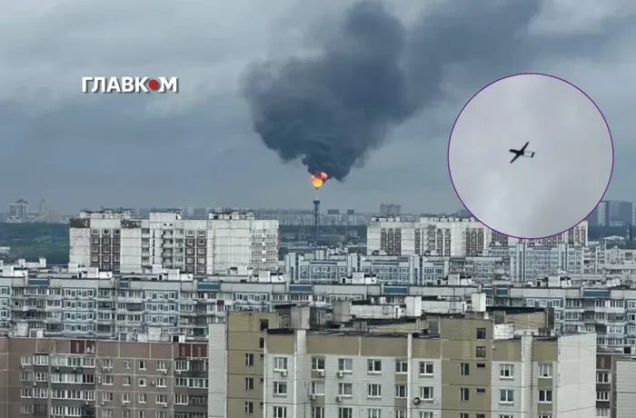 Москву атакують дрони: під ударом найбільший НПЗ російської столиці (відео)