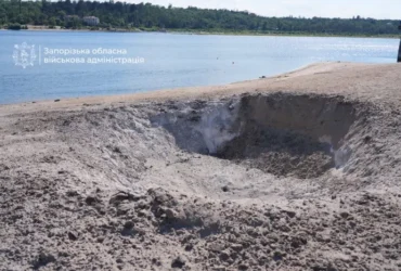 Окупанти вдарили по пляжу в Запоріжжі: є поранені (фото, відео)