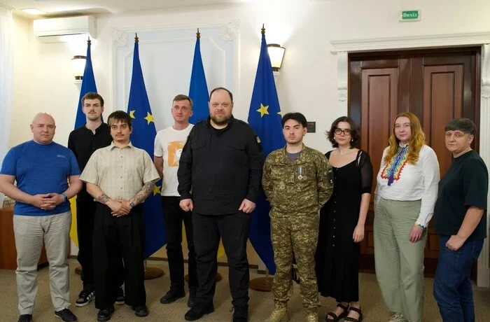 Головна Верховної Ради прийняв у себе представників ЛГБТК+ спільноти (фото)