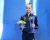 Онофрійчук виграла два «золота» й «срібло» на Кубку виклику з художньої гімнастики