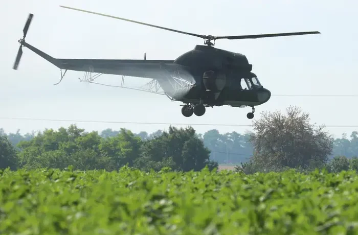 У Краснодарському краї впав вертоліт Мі-2