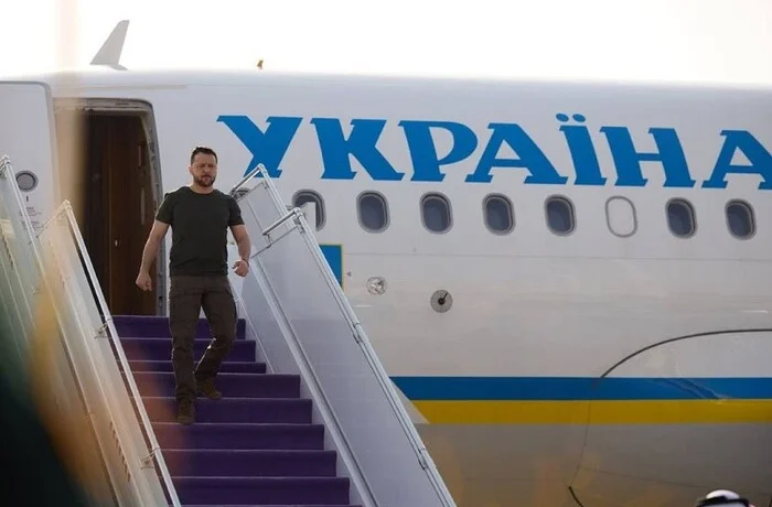 Зеленський прибув до Франції на саміт «Великої сімки»