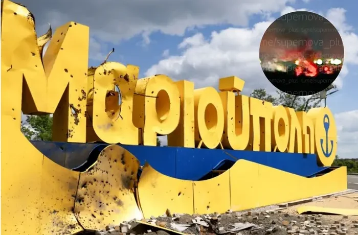 Маріуполь охопили пожежі: безпілотники атакували окуповані території
