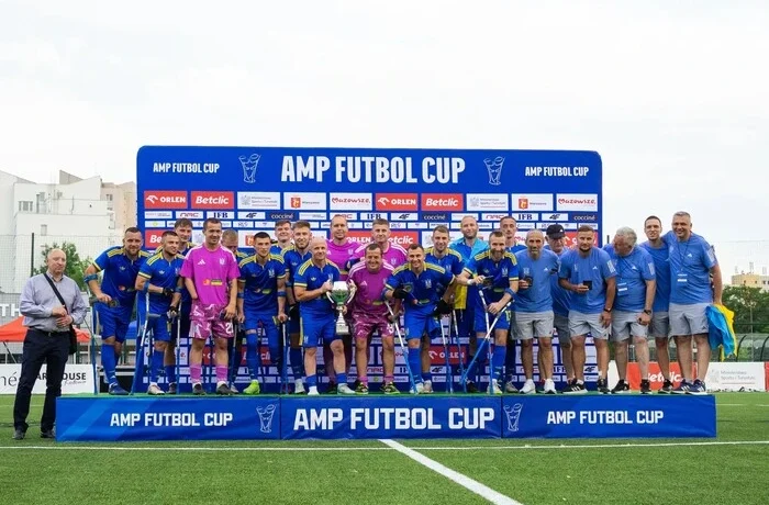 Збірна України стала срібним призером турніру Amp Futbol Cup 2026