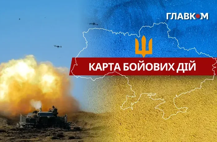 Карта бойових дій в Україні станом на 2 червня 2026 року