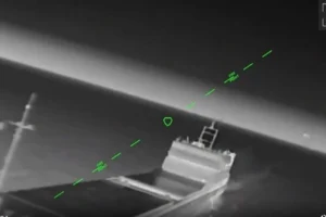 Сили безпілотних систем уразили п’ять ворожих кораблів у портах Маріуполя та Бердянська (відео)
