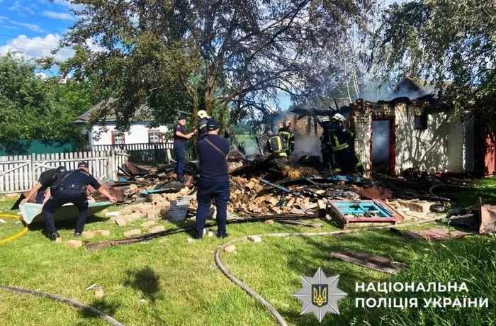 Вибухнули три газові балони: на Бориспільщині у пожежі загинув літній чоловік