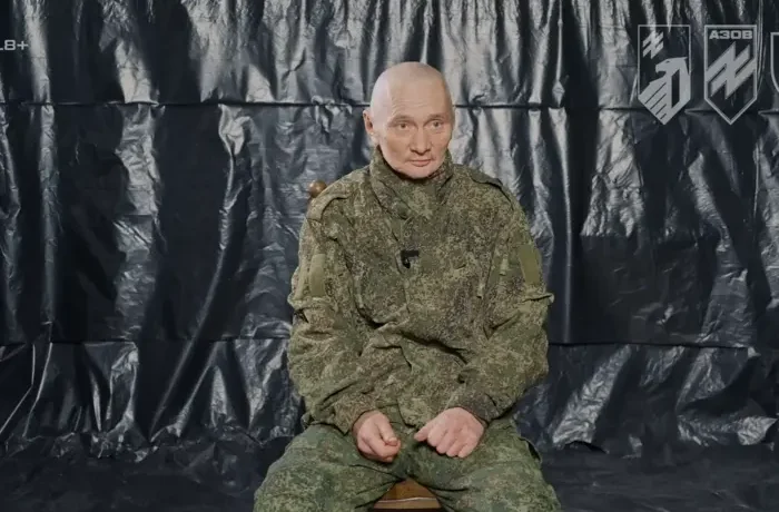 Азовці взяли в полон міма, як дві краплі води схожого на Путіна