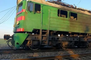 Росія атакувала безпілотником електровоз на Дніпропетровщині