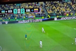 На грі Чемпіонату світу Узбекистан – Колумбія з’явилися російські прапори