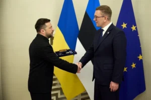 Зеленський нагородив прем’єра Естонії почесним орденом