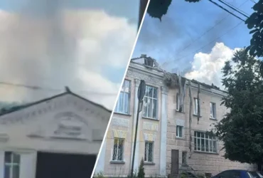 Окупанти атакували кінотеатр в центрі Конотопа: є поранені