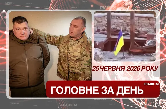 Український прапор на Кінбурні та довічне для полковника СБУ. Головне за 25 червня 2026