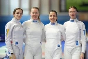 Українські шпажистки здобули бронзу Чемпіонату Європи