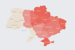 Карта повітряних тривог України онлайн 3 червня 2026