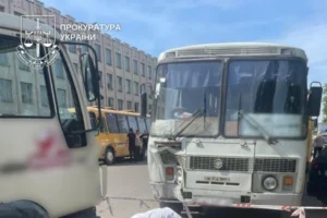 На Закарпатті вантажівка в’їхала у людей, які виходили з автобуса: є загиблі (фото)