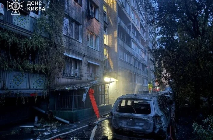 У п’яти районах Київщини зафіксовано руйнування після масованої атаки РФ