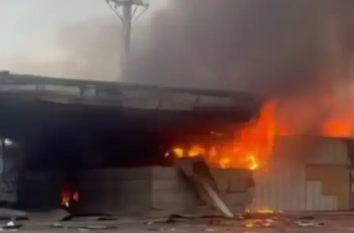 Росія вдарила по АЗС у Сумах