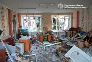 Росіяни вдарили по дитсадку в Запоріжжі (фото, відео)