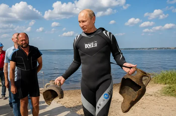 Польоти зі стерхами та пірнання за амфорами. Експіарник Шойгу розказав сенсаційні деталі «подвигів» Путіна