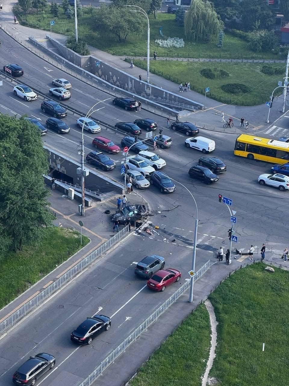 Перехрестя, на якому сталася смертельна аварія