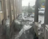 У Львові вирує негода. Вітер зніс дах районної адміністрації (фото, відео)