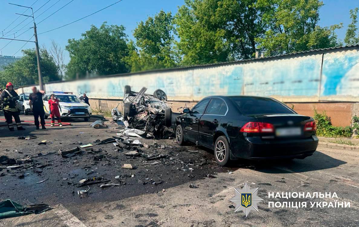 Під час смертельної ДТП на вулиці Івана Виговського постраждали п'ять авто