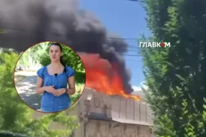 Удар балістикою по Запоріжжю: момент вибуху потрапив на відео