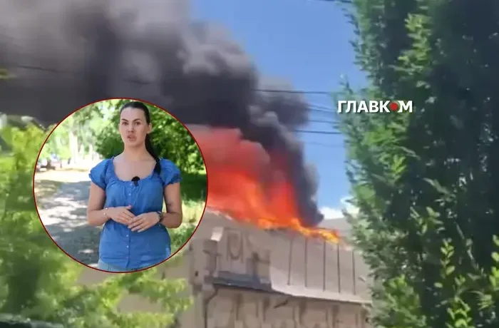 Удар балістикою по Запоріжжю: момент вибуху потрапив на відео