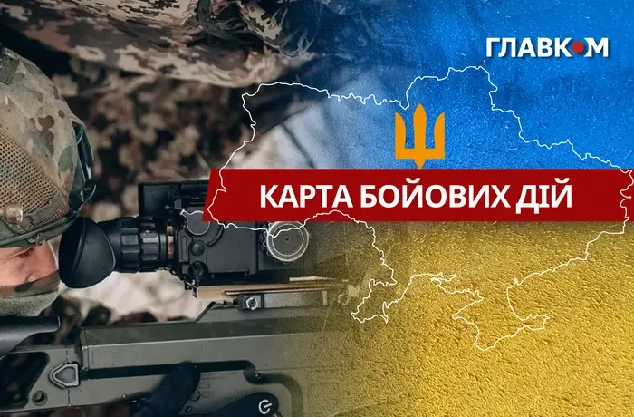 Карта бойових дій в Україні станом на 29 червня 2026 року