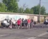 У Києві на Виговського масштабна аварія із перекиданням: попередньо, є загиблі (відео)