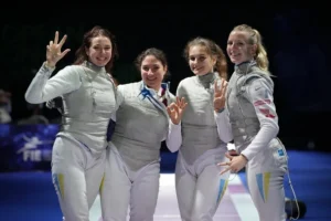Жіноча збірна України виграла «бронзу» Чемпіонату Європи з фехтування