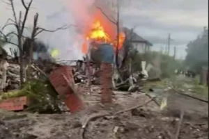 Атака РФ на Київ: знищено майже цілу вулицю на Осокорках (відео)
