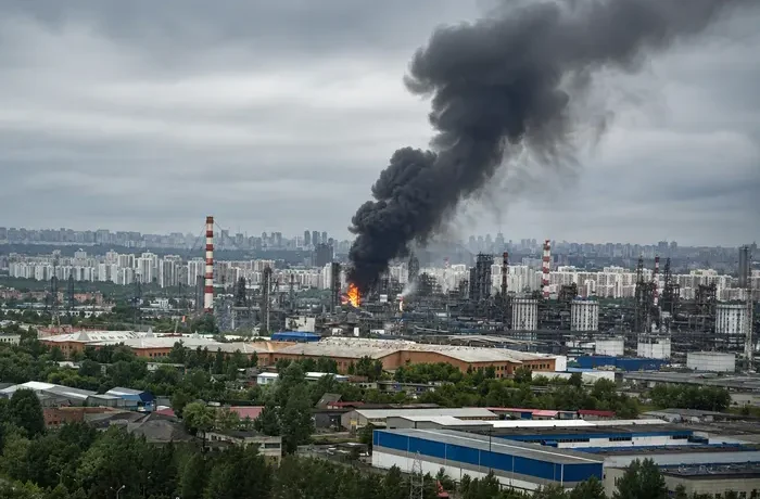 У Москві лунають вибухи: під атакою НПЗ у Капотні