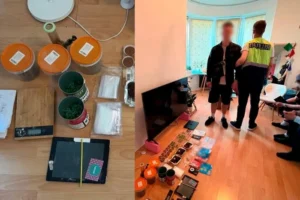 Правоохоронці перекрили міжнародний канал постачання кокаїну до столиці (фото)