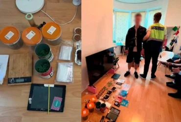 Правоохоронці перекрили міжнародний канал постачання кокаїну до столиці (фото)
