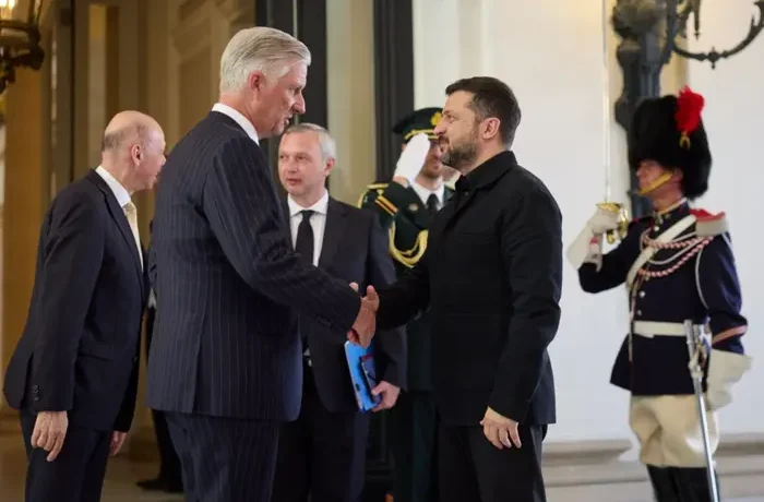 Зеленський мав аудієнцію у короля Бельгії