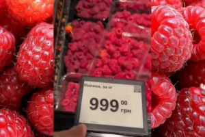 У Києві малина продається по 1 тис. грн за кіло