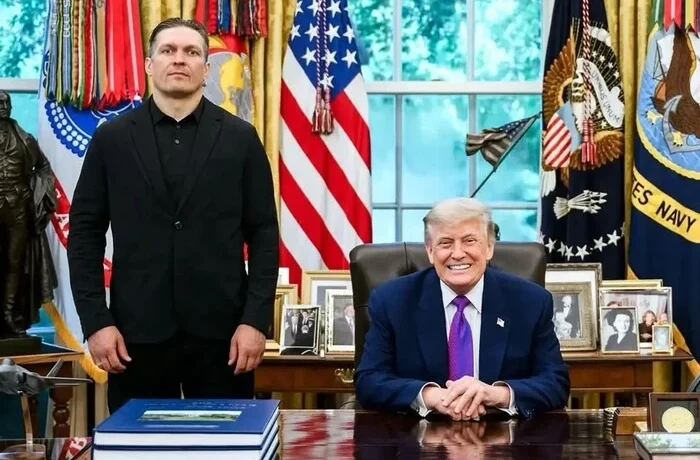 «Спорт справді об’єднує людей». Усик прокоментував зустріч з Трампом в Білому домі
