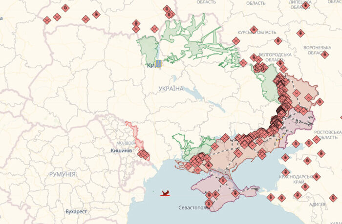 Онлайн-карта бойових дій в Україні на 3 червня: ситуація на фронті