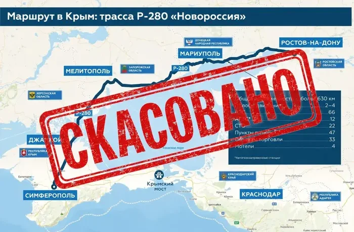 Сухопутний міст Путіна руйнується: Україна розпочала ізоляцію Криму