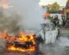 Росія атакувала автостоянку у Сумах: десятки машин опинилися під ударом