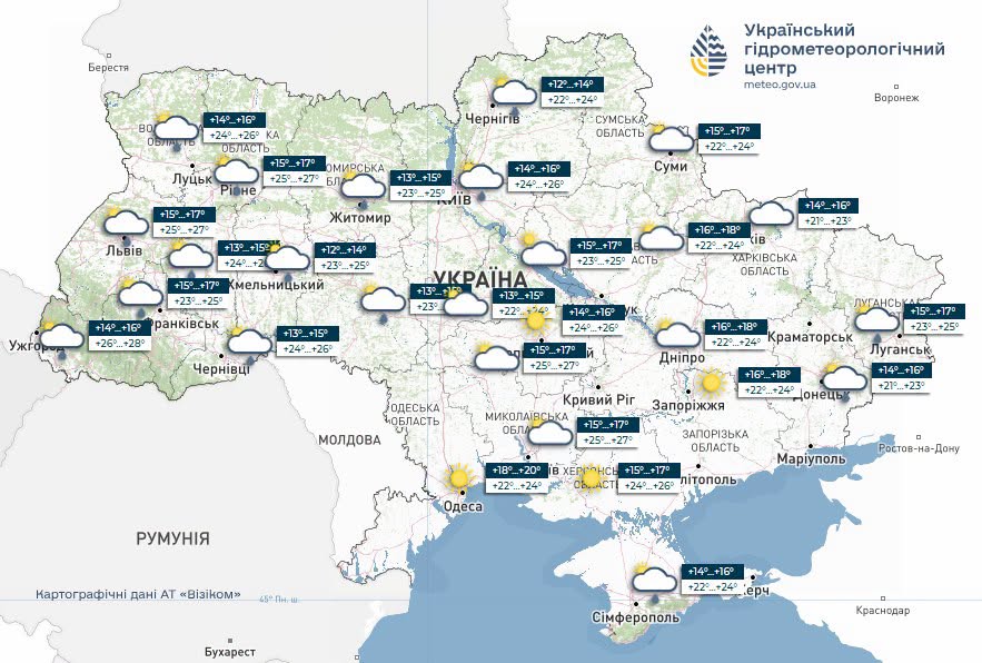 В Україні потепліє до 27°, зростає пожежна небезпека: погода на 19 червня фото 1