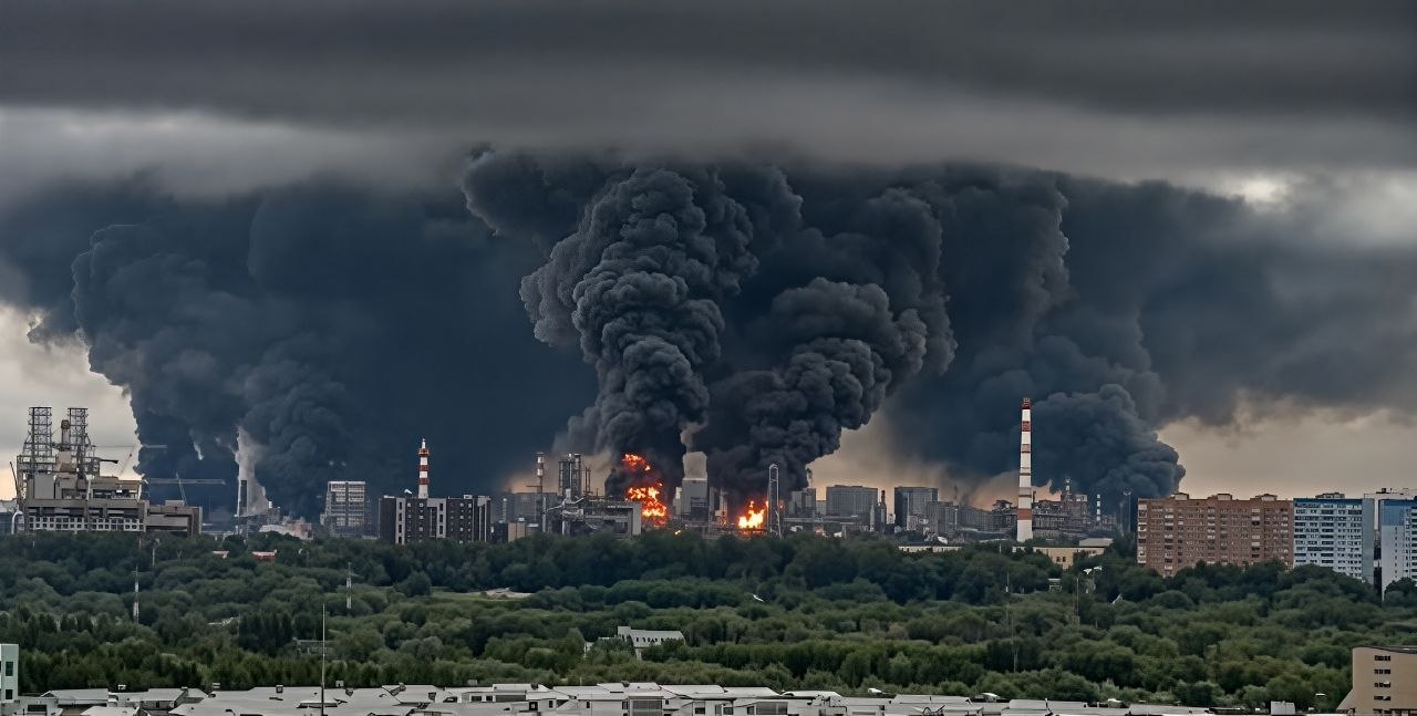 Москва вразила власний НПЗ ракетою ППО – моніторингові канали фото 2
