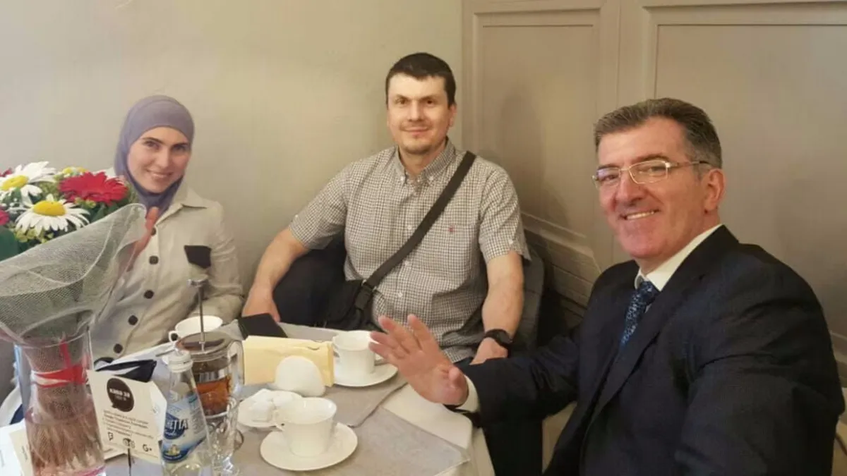 Артур Денисултанов незадовго до спроби вбити Адама Осмаєва.