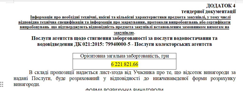 Абоненти заборгували понад 6 млн гривень