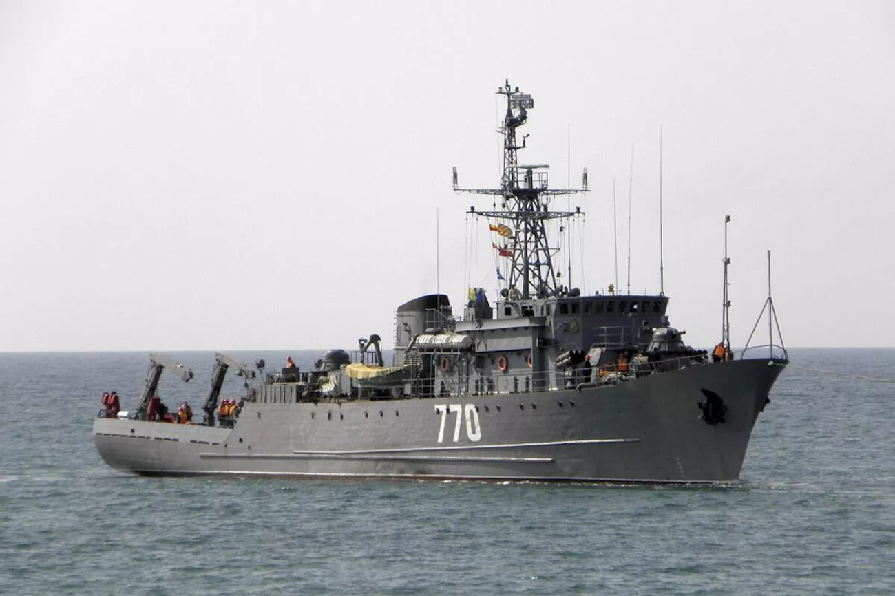 Тральщик «Валентин Пікуль» спочатку будувався як корабель для ВМС Індії